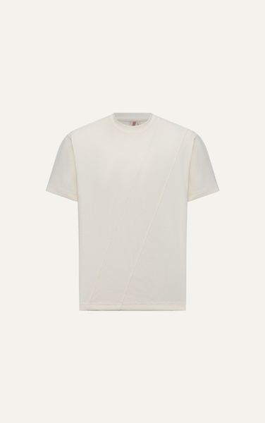  AG07 STUDIO LOOSE FIT BASIC T-SHIRT - OFF WHITE