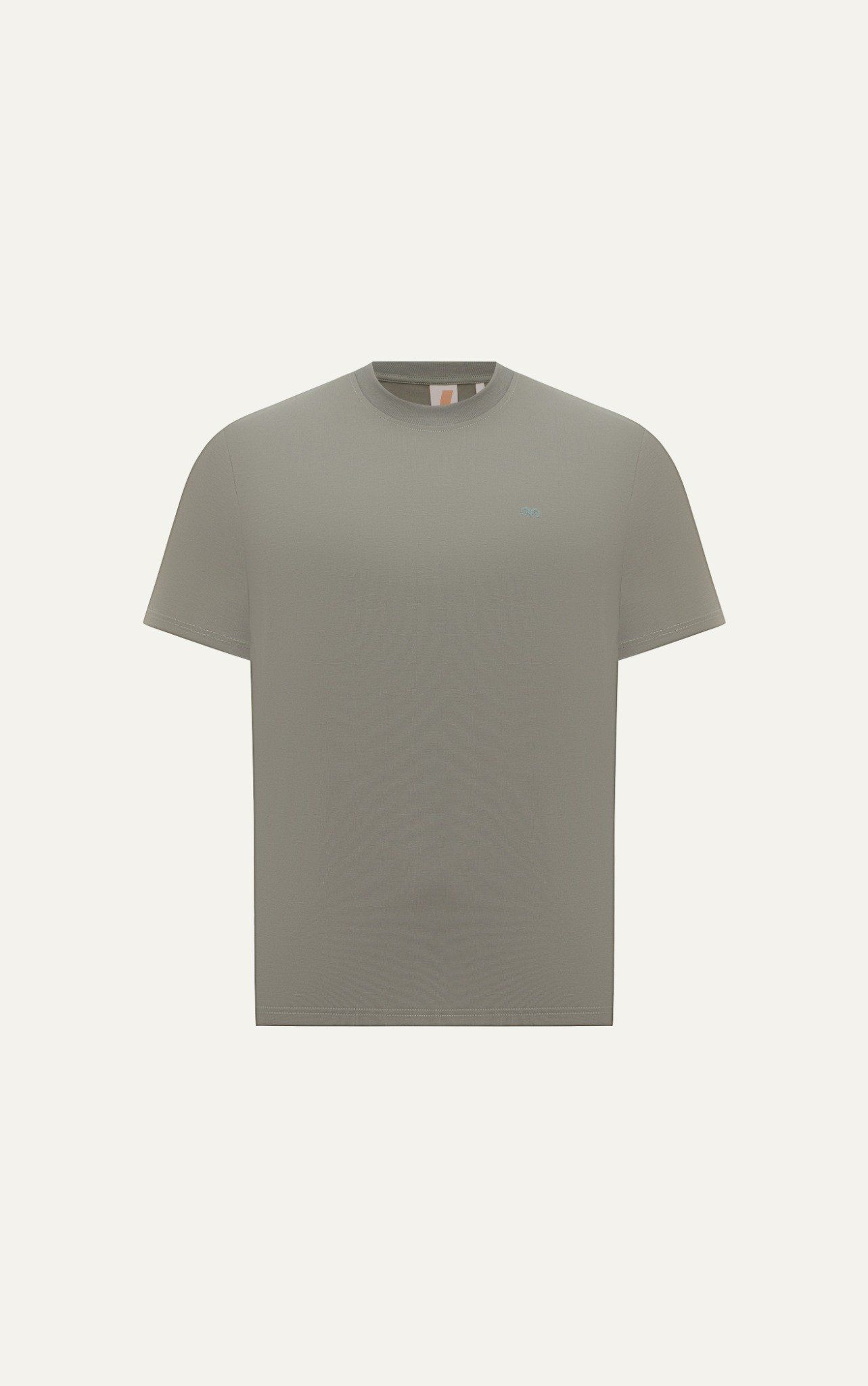 AGTL02 STUDIO REGULAR FIT BASIC T-SHIRT - OLIVE