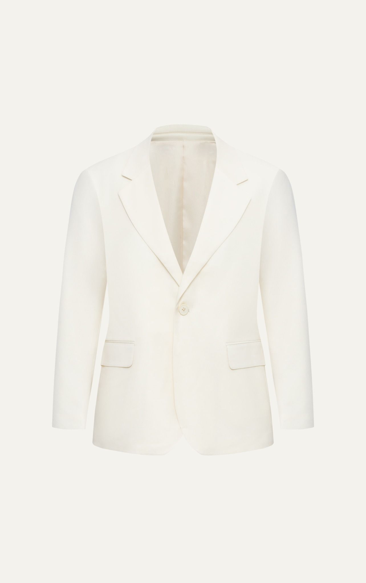 AGZ1 STUDIO LOOSE FIT VEST - OFF WHITE
