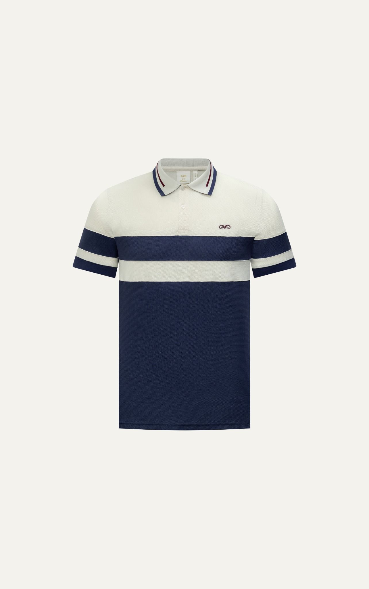 AG91 PREMIUM SLIMFIT POLO - OFF WHITE