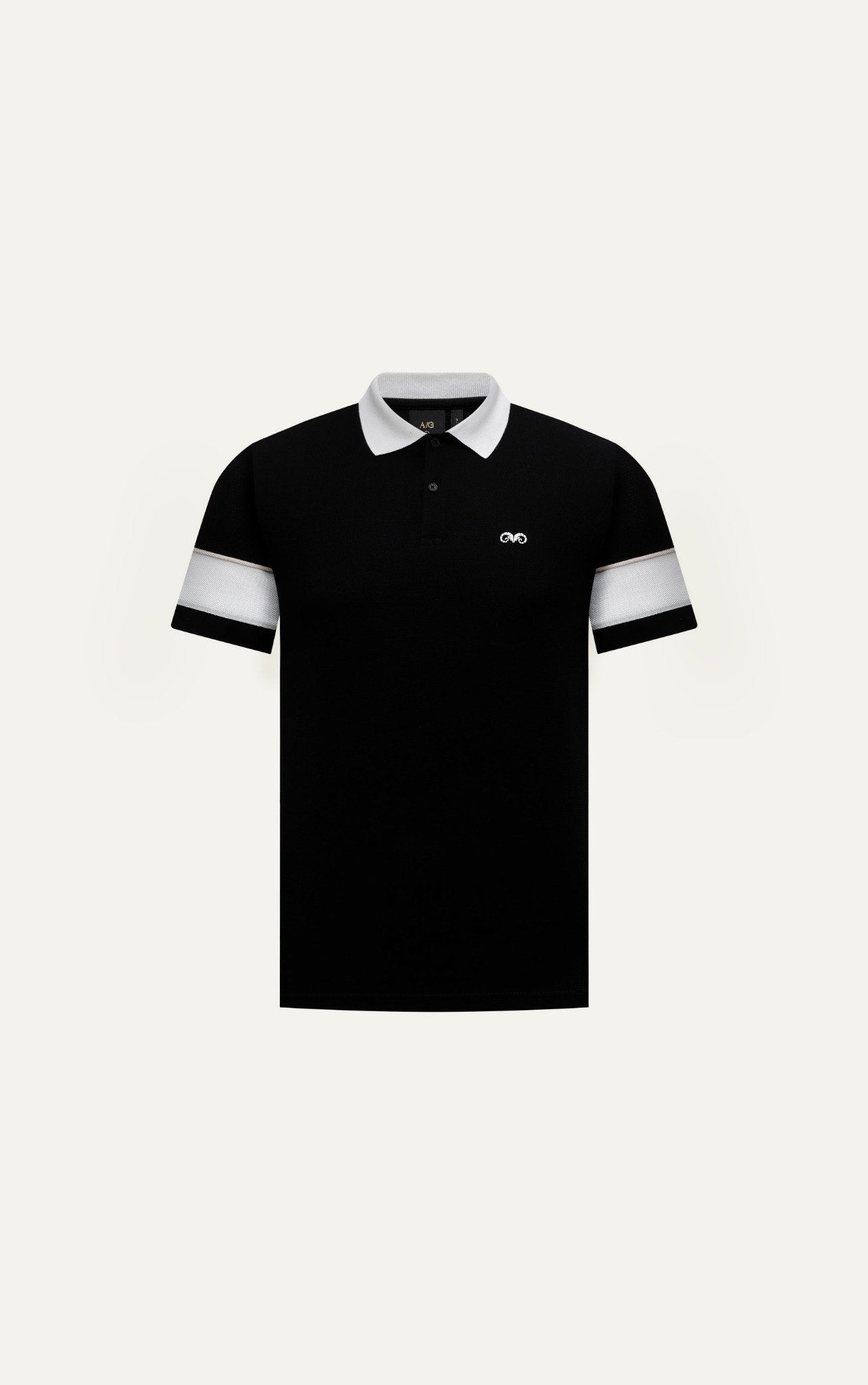 AG89 PREMIUM SLIMFIT POLO - BLACK