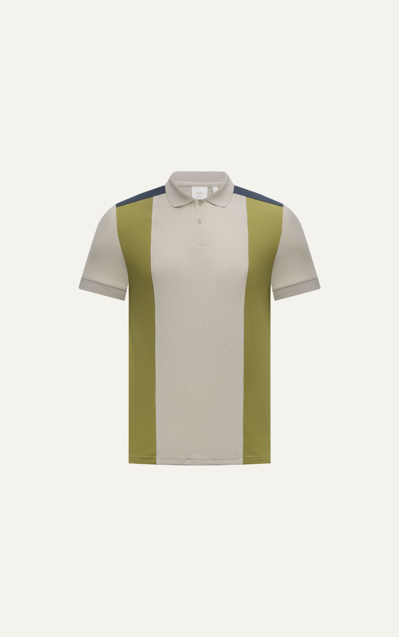 AG88 PREMIUM SLIMFIT STRIPED POLO - DARK YELLOW