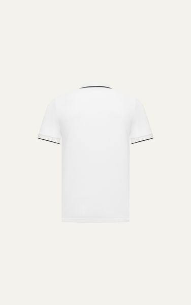  AG75 PREMIUM SLIMFIT POLO - WHITE 