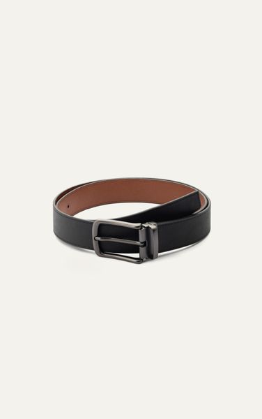  AG LEATHER BELTS - SQUARE HEAD METALLIC SILVER