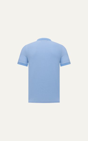  AG02 SIGNATURE SLIMFIT POLO - SKY BLUE 