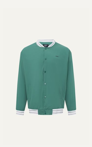  AG19 FACTORY LOOSE FIT BASIC BOMBER - GREEN