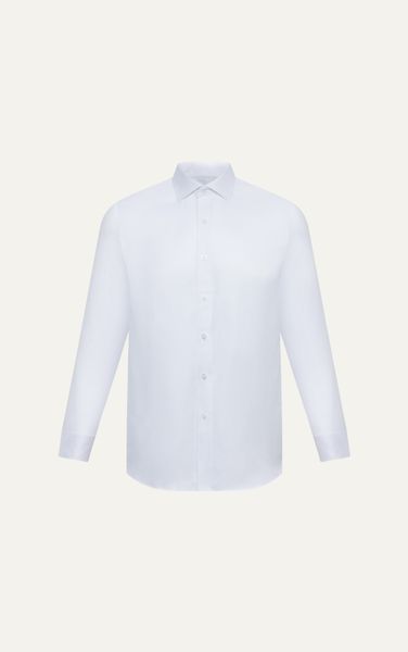  AG829 PREMIUM TWILL SHIRT IN WHITE