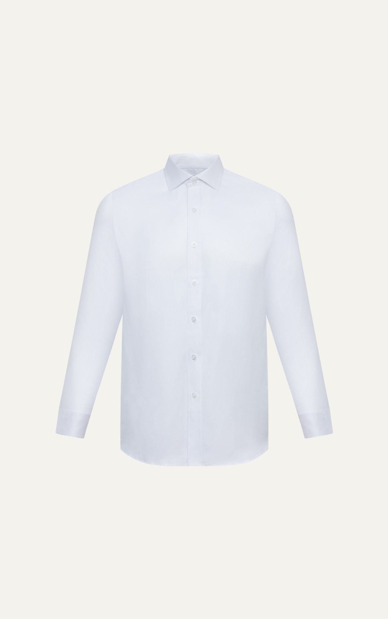 AG20 PREMIUM SLIMFIT TWILL DRESS SHIRT - WHITE