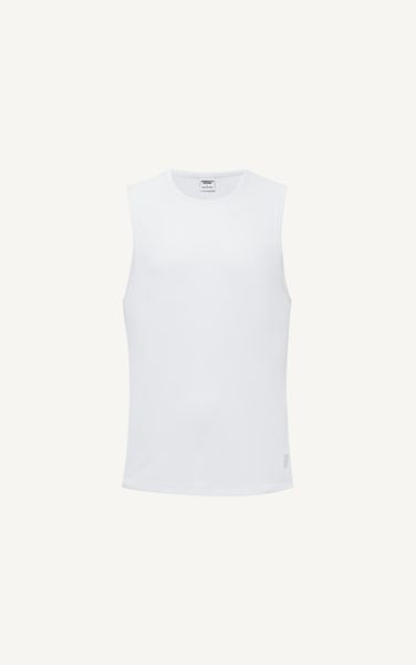  AG081 STUDIO LOOSE FIT NEW BASIC TANKTOP - WHITE