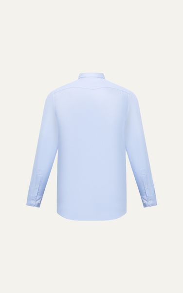  AG01 PREMIUM SLIMFIT TEXTURE SHIRT - LIGHT BLUE 