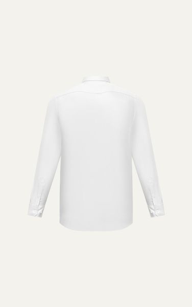  AGP1 PREMIUM SLIMFIT TEXTURE SHIRT - WHITE 