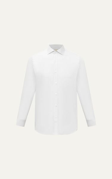  AGP1 PREMIUM SLIMFIT TEXTURE SHIRT - WHITE