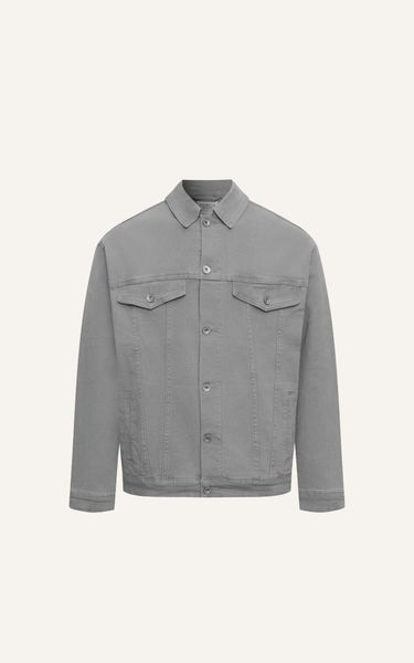  AG14 NEW DENIM JACKET IN GRAY