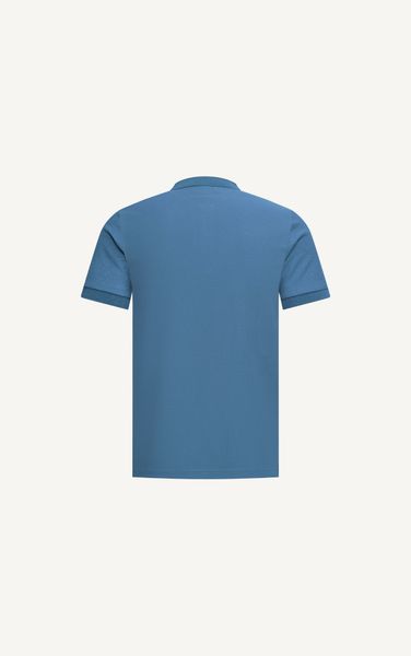  AG02 STUDIO SLIMFIT POLO - COBALT BLUE 