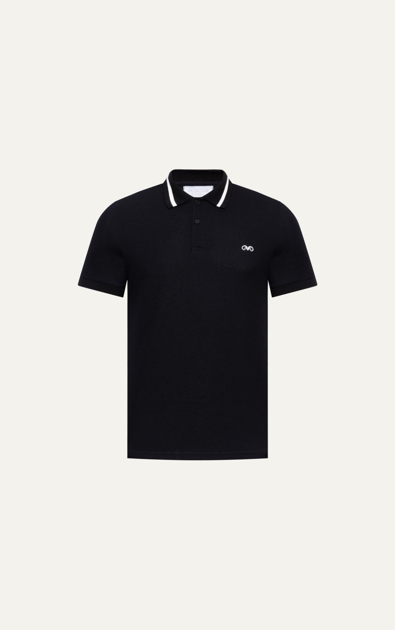  AG81 PREMIUM SLIMFIT POLO - BLACK 