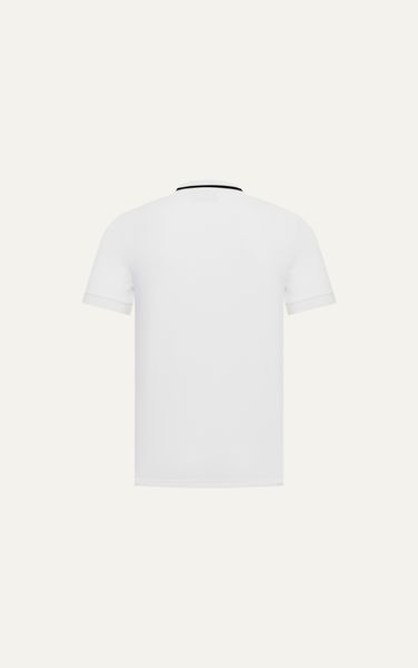  AG81 PREMIUM SLIMFIT POLO - WHITE 