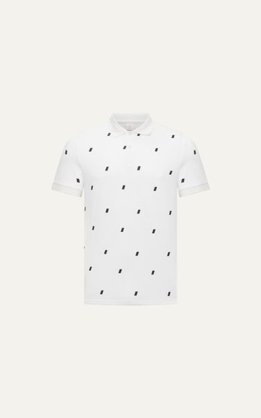  AG73 PREMIUM SLIMFIT DETAIL POLO - WHITE