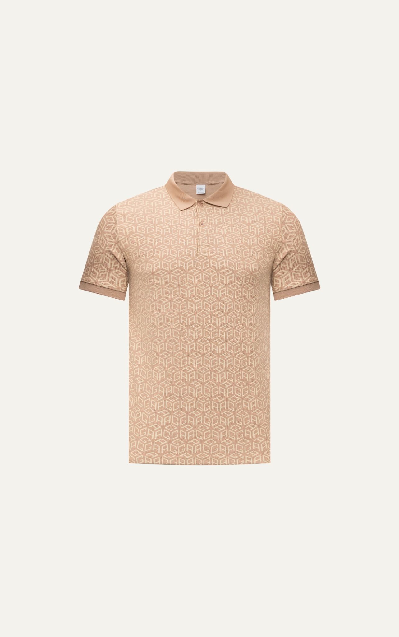  T54 FACTORY SLIMFIT DETAIL AG POLO - BROWN 