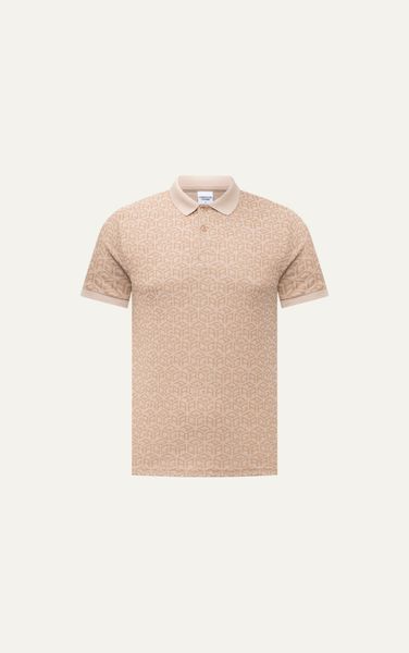  T54 FACTORY SLIMFIT DETAIL AG POLO - BEIGE