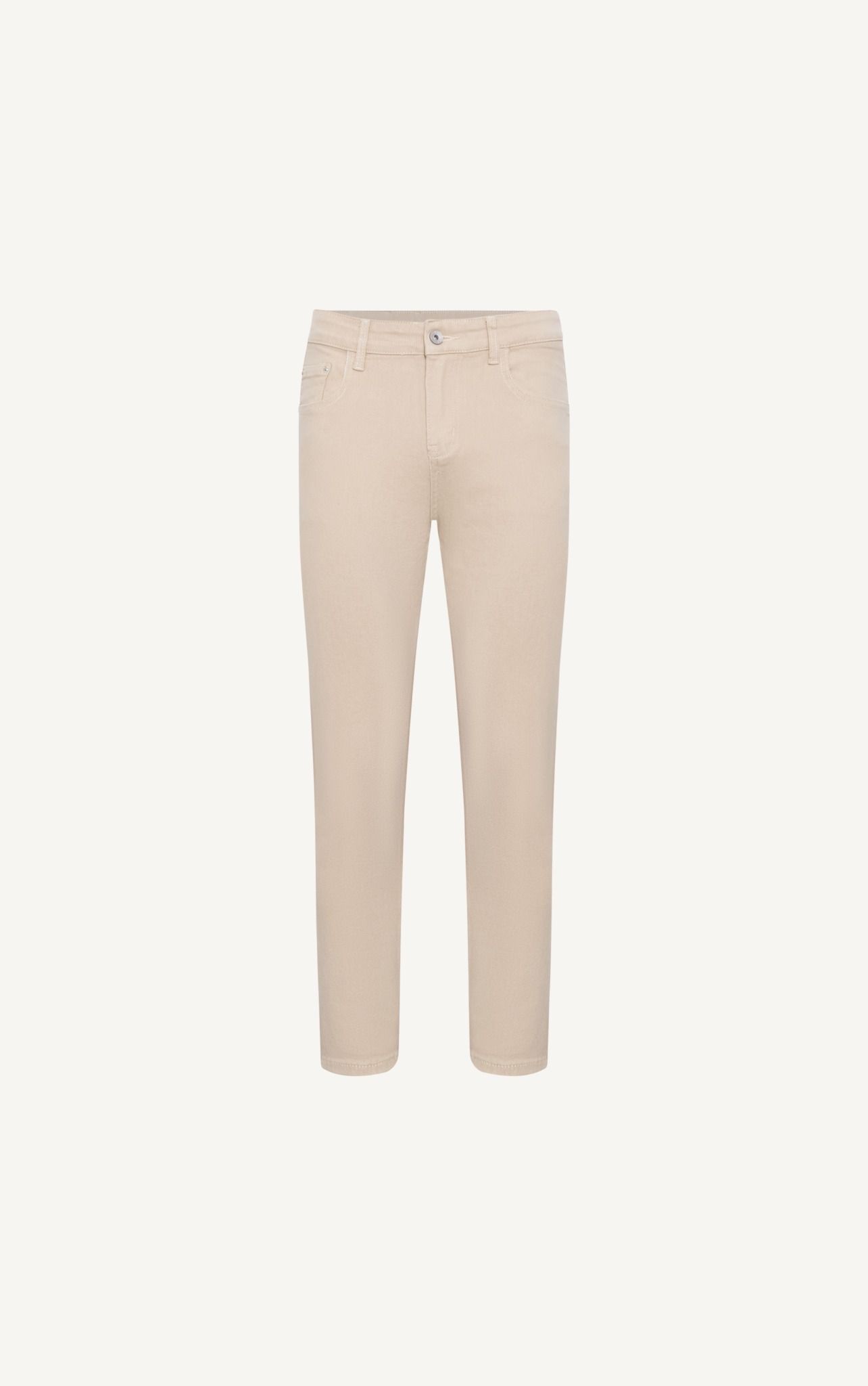  AG817 PREMIUM SLIMFIT BASIC JEANS - BEIGE 