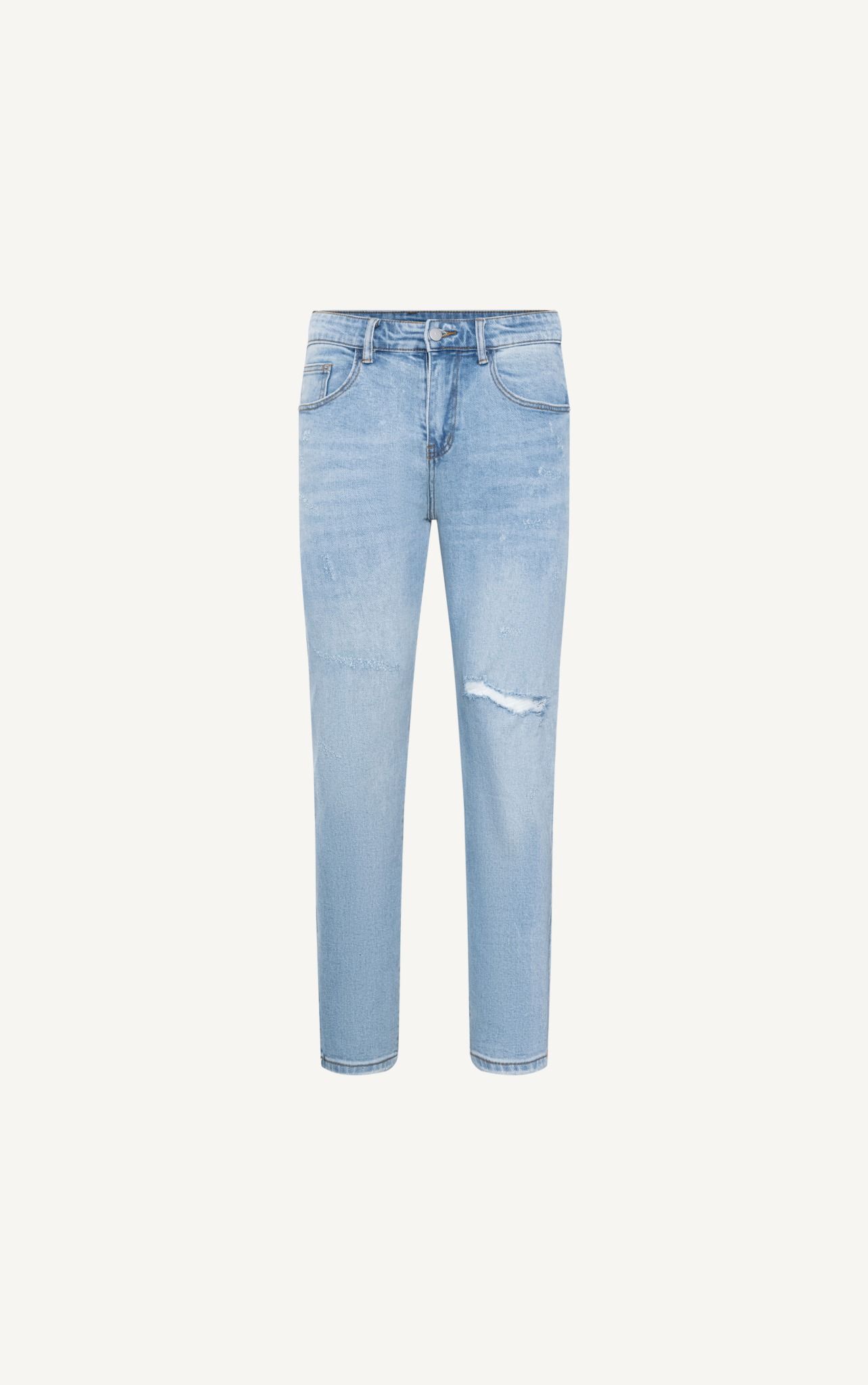 AG50 PREMIUM SLIMFIT THE CITY RIPPED JEANS - LIGHT BLUE