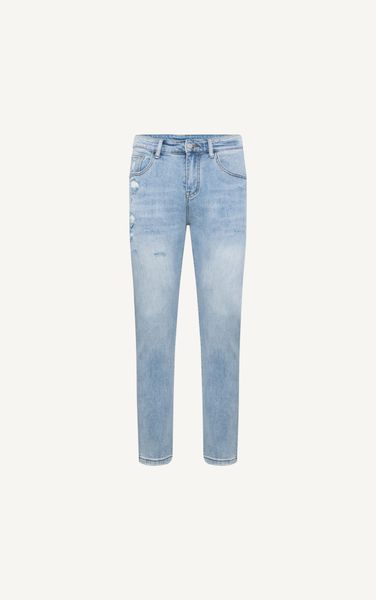  AG53 THE CITY LIGHT BLUE RIPPED JEANS