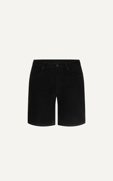  AG635 FACTORY SLIMFIT ESSENTIAL SHORT JEANS - BLACK