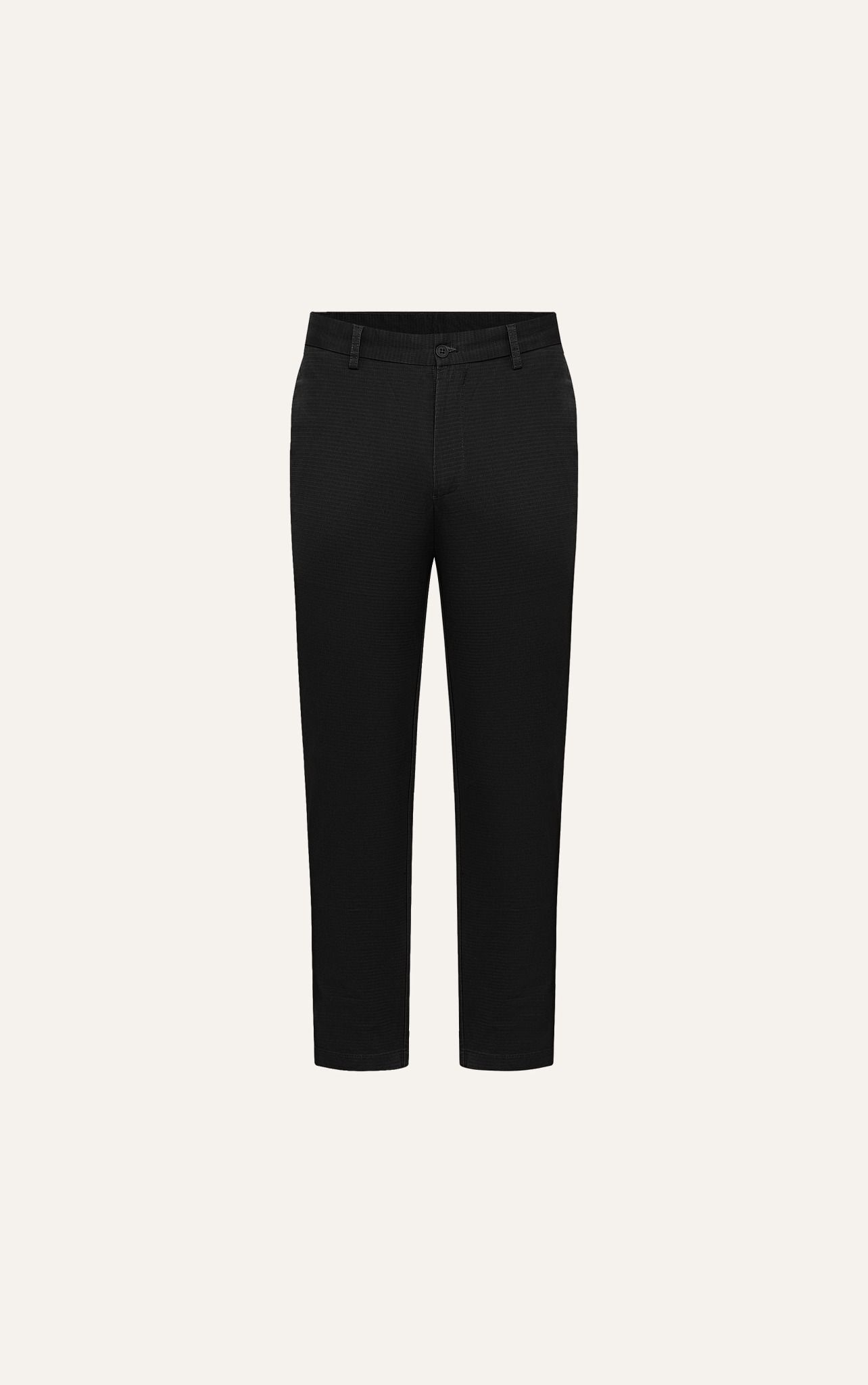 AG105 PREMIUM SLIMFIT KHAKI TROUSERS - BLACK