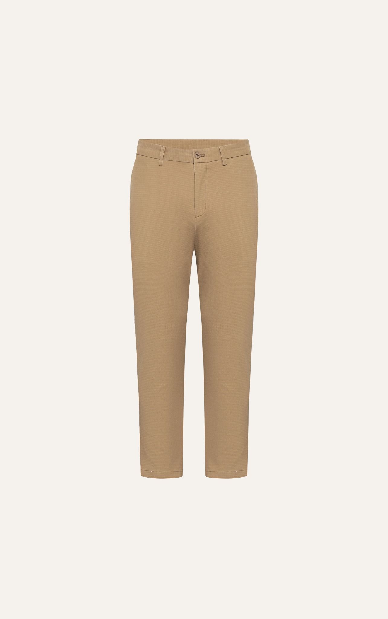  AG105 PREIUM SLIMFIT KHAKI TROUSERS - BROWN 