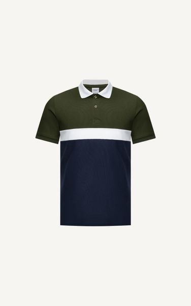  T53 FACTORY SLIMFIT COLOR STRIPED POLO - GREEN