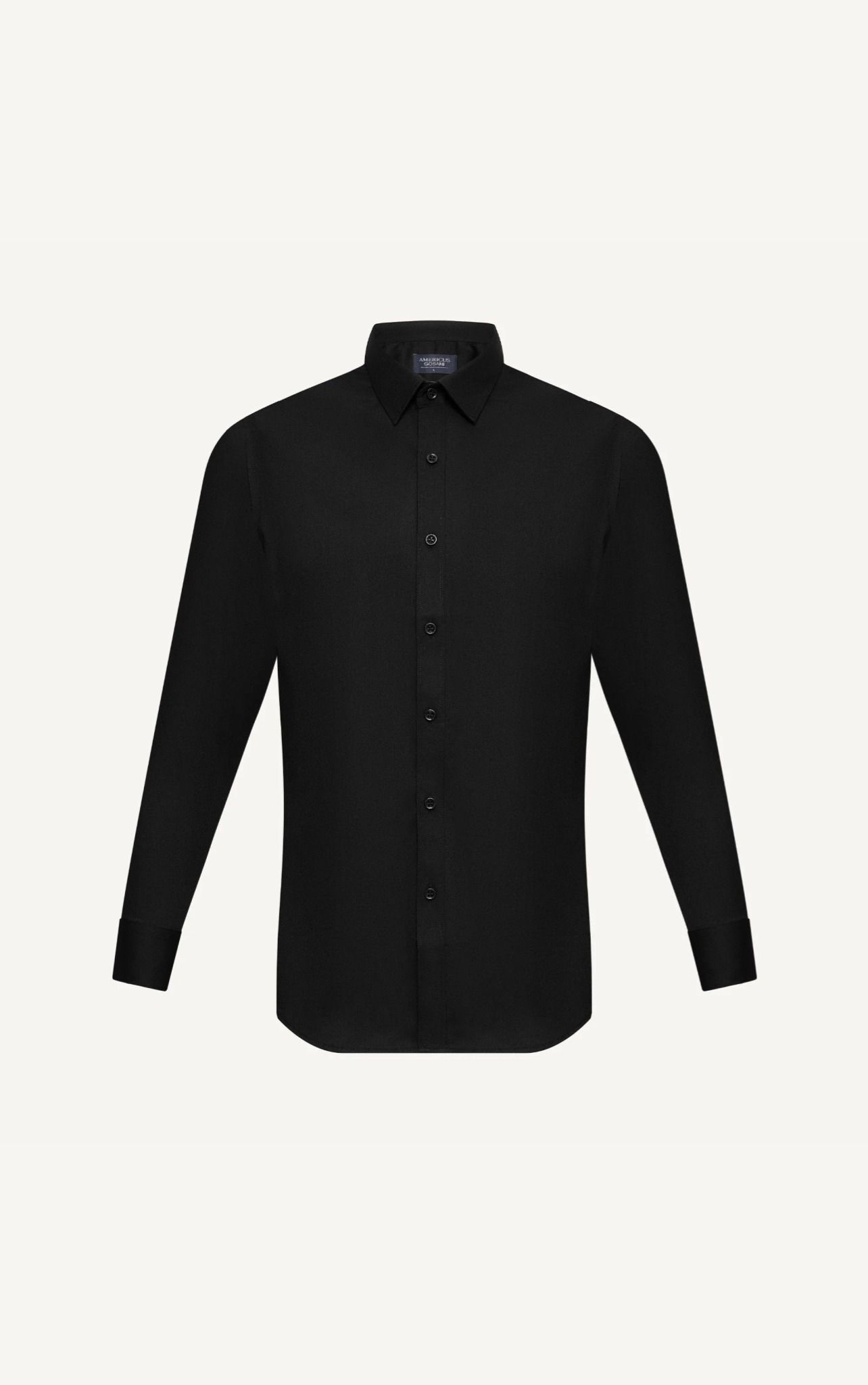 AG53 PREMIUM SLIMFIT CLASSIC FIT SHIRT - BLACK