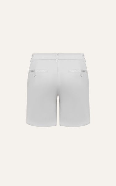  AG512 NEW PLEATED CHINO SHORTS IN WHITE 