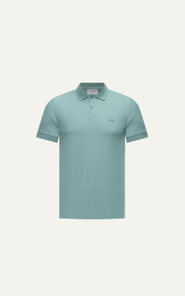  AG02 STUDIO SLIMFIT POLO SHIRT - PINE GREEN