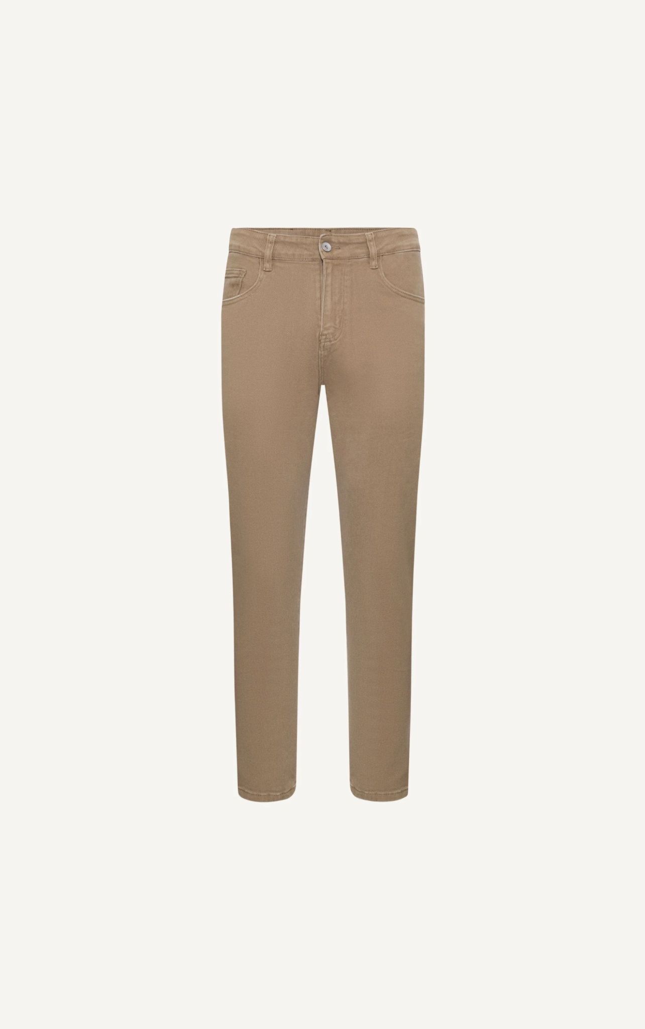 AG17 PREMIUM SLIMFIT DENIM JEANS - BROWN