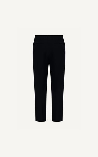  AG303 PREMIUM SLIMFIT SMART CASUAL TROUSERS - BLACK 