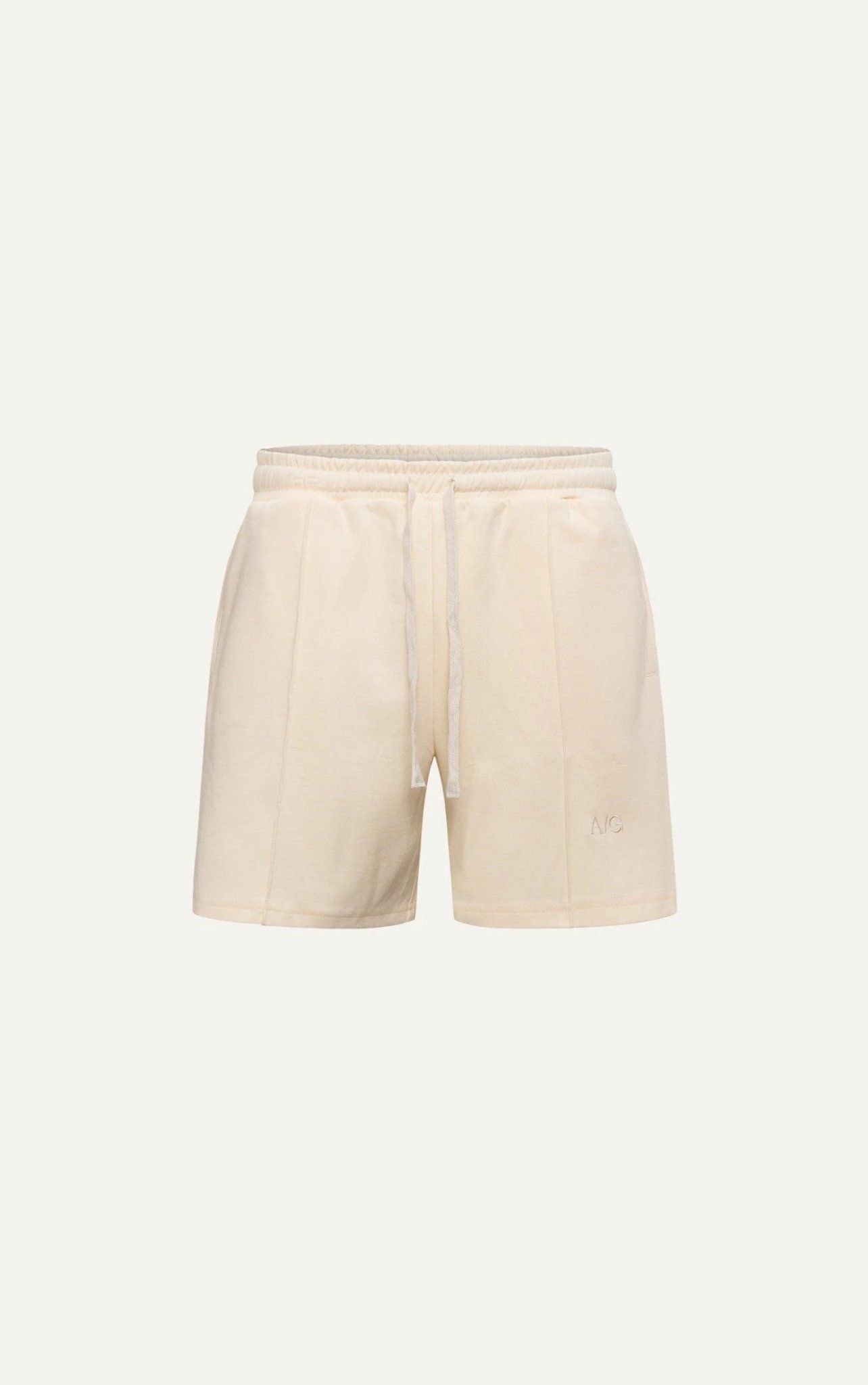 AG07 STUDIO LOOSE FIT BASIC SHORT - OFF WHITE