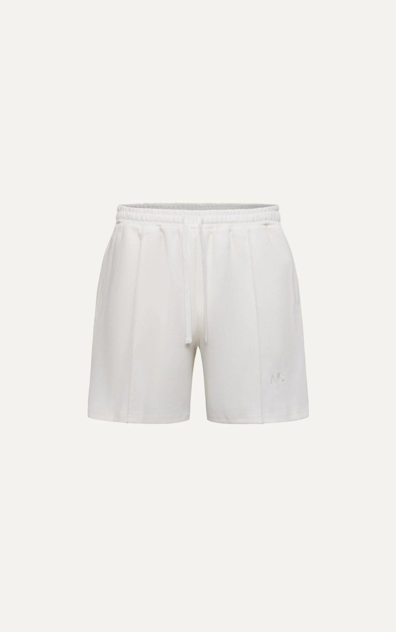 AG07 STUDIO LOOSE FIT BASIC SHORT - WHITE