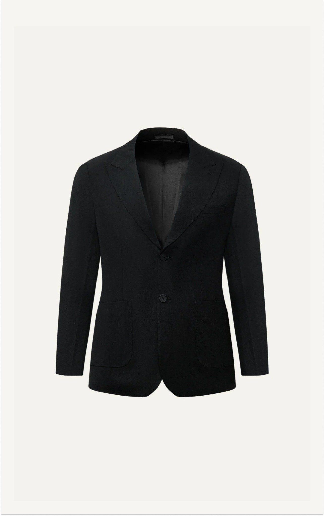 AG003 PREMIUM SLIMFIT VEST - BLACK