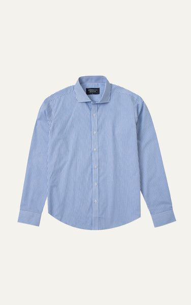  AG5863 PREMIUM BENGAL STRIPE SHIRT - SKY BLUE