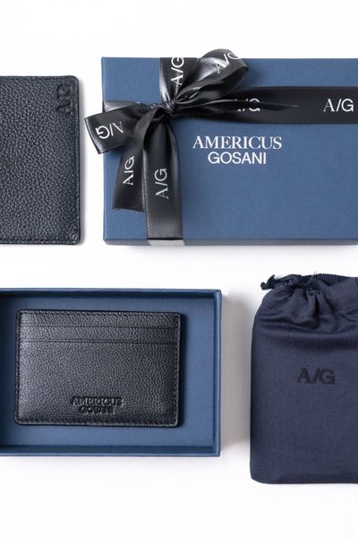  AG NEW CARD HOLDER - WAXY LEATHER