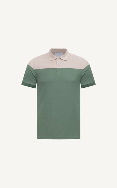  AG863 PREMIUM SLIMFIT NEW MIXED COLOR POLO - GREEN