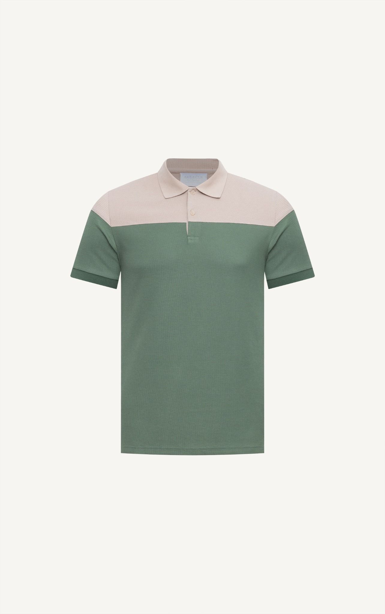 AG63 PREMIUM SLIMFIT MIXED COLOR POLO - GREEN