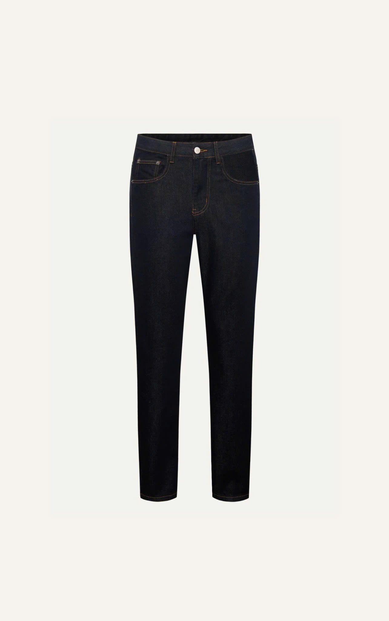 AG66 PREMIUM REGULAR FIT RELAX JEANS - DARK BLUE