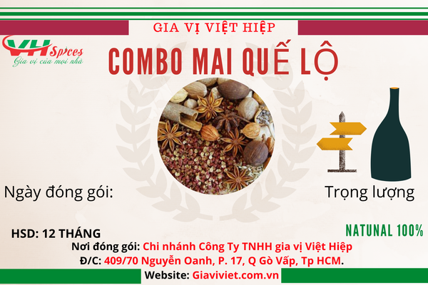  ComBo Gia Vị Rượu Mai Quế Lộ 