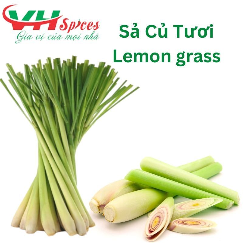 Sả Củ Thái Lát Sấy Khô