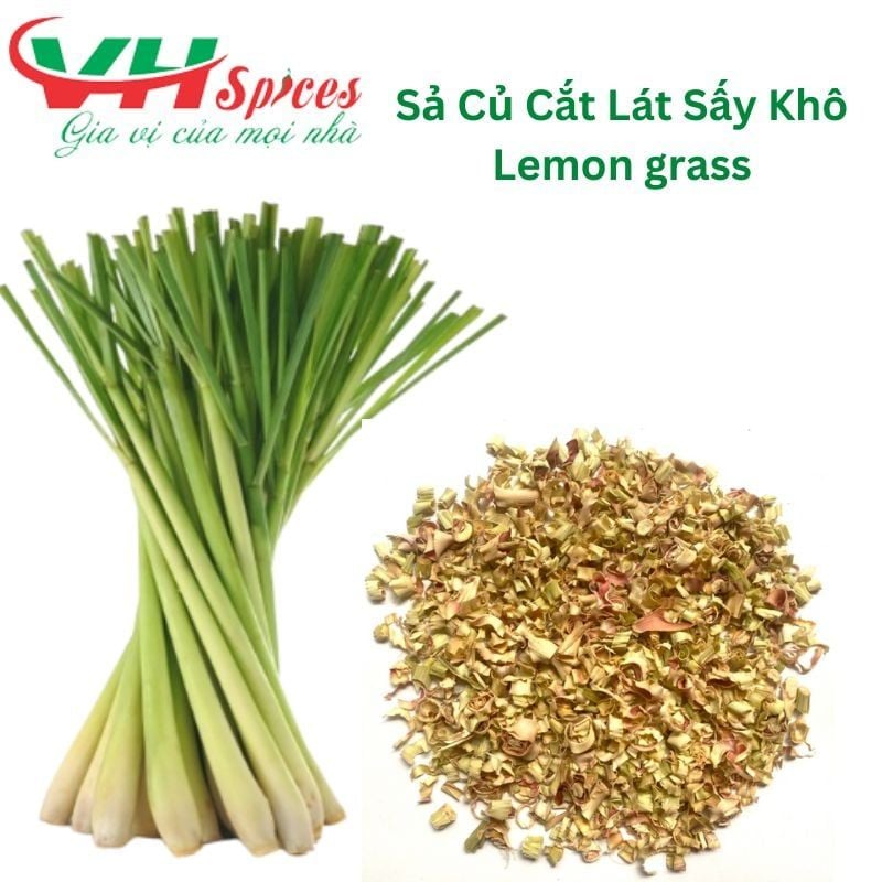 Sả Củ Thái Lát Sấy Khô