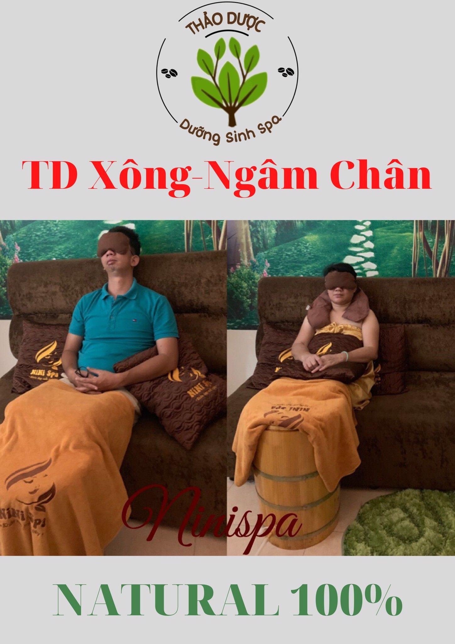 Thảo Dược Ngâm - Xông Chân