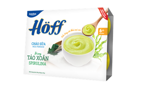 Cháo sữa Tảo xoắn Spirulina Hoff