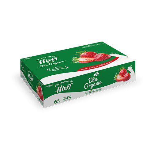 Sữa chua Dâu Organic Hoff