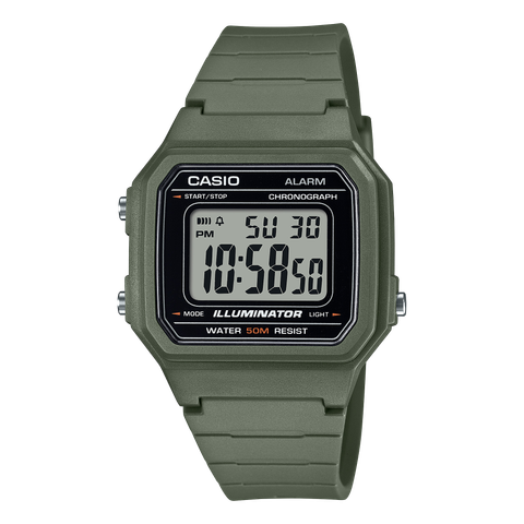 Đồng Hồ Casio Nam W-217H-3AVDF Chính Hãng